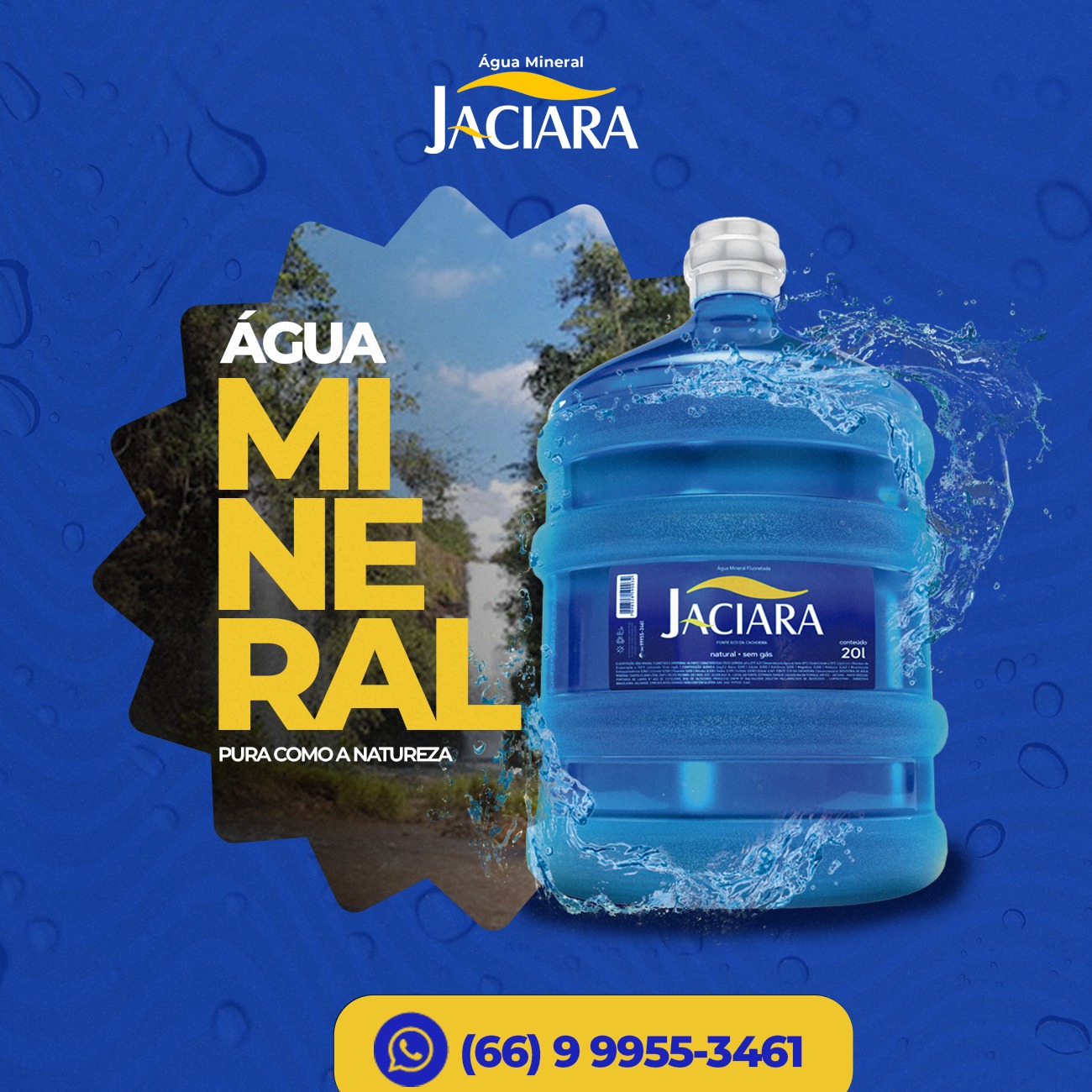Água Mineral Jaciara: pureza que nasce em Jaciara – MT